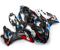 Kit de Carénage pour BMW S1000R 2009-2014, Kit Complet de Carénages de Moto en Plastique ABS, Panneaux de Cadre de Carrosserie