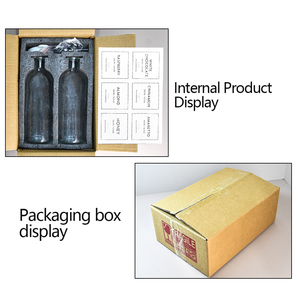 Bán Buôn 500Ml Thủy Tinh Dầu Ô Liu Chai Và Giấm Dispenser Cà Phê Xi-rô 2 cái/bộ Chai Với 304 Trọng Đổ Vòi - Product Image 2