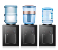Distributeur d'eau de comptoir en verre, mini-refroidisseur/distributeur d'eau électrique chaud et froid personnel, vente en gros