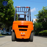 3 Ton 5 Ton Forklift angkat mandiri tumpuk sendiri pengangkat barang pengangkat barang bawaan Diesel mandiri