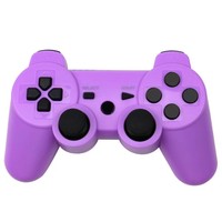 Venta al por Mayor de Controles Inalámbricos BT Compatibles HYT, Estilo Delgado, Dual Shock 3 con Motor de Vibración para Móvil y PC