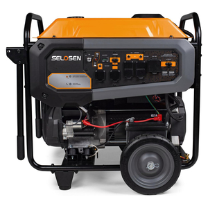 Generador de Gasolina Monofásico Refrigerado por Aire de 15.5 Kw, 15.5kv, 19300W, 50hz, 15500W, HSAMZ-Generador Portátil de Gasolina - Product Image 4
