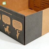 Emballage en carton pliable personnalisé imprimé, emballage écologique en papier pour le commerce électronique en gros avec logo