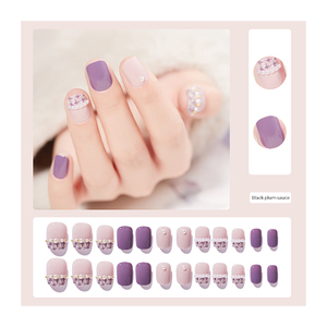 MOBRAY 2025, les dernières tendances, fabrication chinoise, faciles à porter, rose nude, faux <span class=keywords><strong>ongles</strong></span> de luxe pour femmes, faux <span class=keywords><strong>ongles</strong></span> faits à la main - Product Image 3