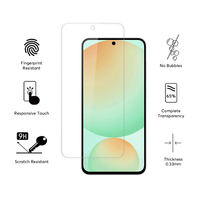Verre trempé de haute qualité 9H pour Samsung Galaxy A37 Protection d'écran en verre trempé