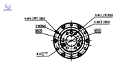 Module de joint à engrenages planétaires SSR42P7-E2-D-1, moteur à couple sans cadre 24VDC avec encodeur et driver intégrés, 7Nm 11.5Nm CAN RS485