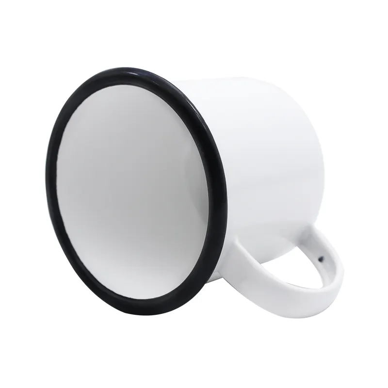 Sublimation blank layer enamel mug coffee cup