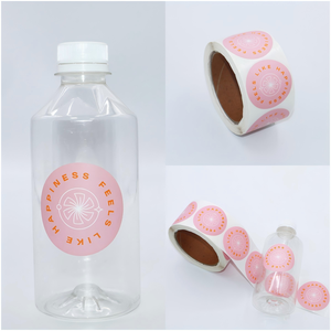 สติกเกอร์ไวนิลใสสีทองปรับแต่งได้ฉลากโลโก้ทนทานสำหรับผลิตภัณฑ์เครื่องสำอางน้ำหอมยาทาเล็บบรรจุภัณฑ์แชมพู - Product Image 3