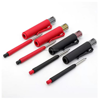 Crayon marqueur professionnel pour toutes surfaces avec recharges de mines sèches (Graphite) et taille-crayon