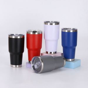 Bouteille d'eau et de jus isotherme 30oz sans BPA, gravée au laser, pour fêtes en extérieur, gobelet à vin, tasse sous vide - Product Image 2