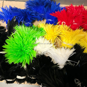 Plumes de coq de 5-6 pouces pour costumes de carnaval et de festival, accessoires de déguisement - Product Image 4