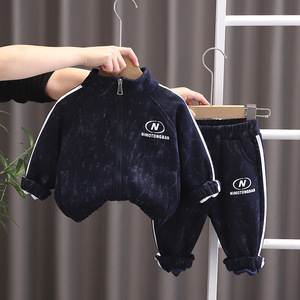 2025 Primavera Estilo Meninos e Meninas Sports Coat Suit Fabricantes Atacado Two-Piece Set para Crianças - Product Image 3