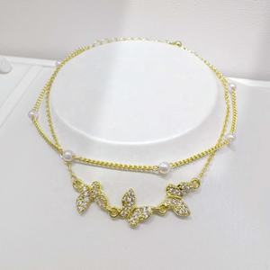 Pulseras de plata 925 personalizadas con circonitas, dijes DIY, de moda, de la amistad, vintage, de oro 14k, delicadas, de mariposa, tipo tenis. - Product Image 3