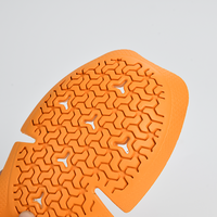 Paires d'inserts en mousse EVA CE Niveau 1 pour épaules et coudes, coussinets segmentés flexibles pour chemises de protection, équipement sportif, doublure intérieure