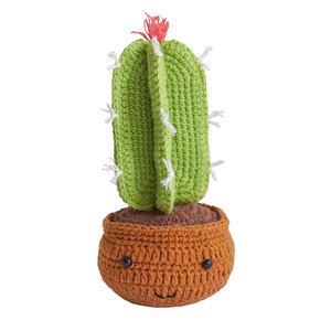 Beginners <b>Crochet</b> <b>Kit</b> with 4 PCS Plant Learn to <b>Crochet</b> Cactus Family <b>Kits</b> with Video Tutorials and Patterns for Adults - Product Image 4