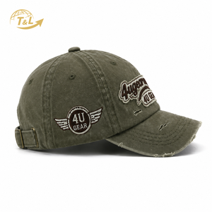 Gorra de Béisbol 4Ugear Vintage de Algodón Lavado con Logotipo Bordado, Unisex, Ajustable, de 5 Paneles, Estilo Deportivo Informal para Adultos - Product Image 5