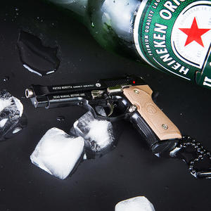 2023 t pace Elite arma <span class=keywords><strong>Beretta</strong></span> <span class=keywords><strong>92F</strong></span> modello di pollo portachiavi in metallo ciondolo regalo - Product Image 4