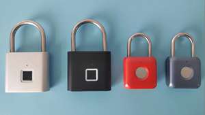 Fabriek Direct Messing Gelamineerd Pistool Slot Schijf Combinatie Vingerafdruk Hangslot Met Sleutel Ontgrendeling Manier Voor Verschillende Soorten Deuren - Product Image 6