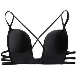 costura <span class=keywords><strong>Nude</strong></span> sujetador de La Yoga belleza Plus tamaño Bra Plus tamaño lencería Sexy ropa interior Sexy para mujer - Product Image 3