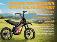 Vélo électrique pour enfants 16 pouces 36V 120W 250W Moteur 10.4Ah Batterie Autonomie 24-28 miles 8+ ans Mode d'entraînement Casque de sécurité inclus