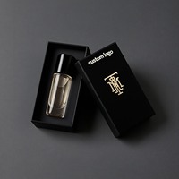 Boîte à tiroir de parfum de luxe de 10ml Boîte en papier rigide personnalisée avec insert en papier Emballage de bouteille en verre de qualité supérieure