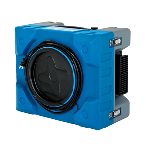 Purificateur d'air portable rotomoulé 550 CFM avec filtre HEPA, purificateur d'air industriel pour la restauration - Product Image 1