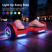Hafif 2 Tekerlekli Kendinden Dengeleyici Scooter Taşınabilir Hoverboard Çocuklar İçin Şehir İçi Günlük Seyahat Toptan Hover Board Fabrika Fiyatı