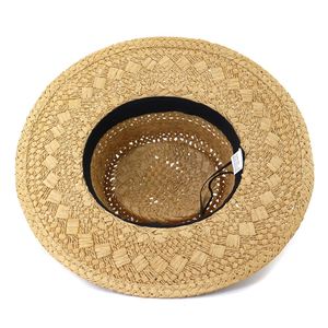 Sombrero Panamá Unisex J355, Estilo Fedora, para Viajes, Playa, Pesca, Casual, Vacaciones, Verano, con Ala Ancha - Product Image 6