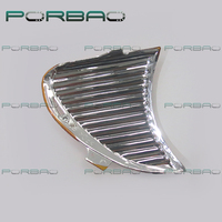 PORBAO pour E39/520/530 Année 2000-2003 Jaune Vente Directe Phare Avant en Plastique Feux de Position Automobiles
