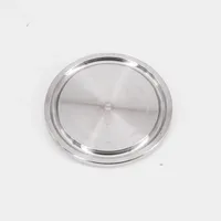 Tapa Ciega Sanitaria de Acero Inoxidable SUS 304 con Abrazadera Tri-Clamp de 0.5\", 0.75\", 1\", 1.5\", 2\", 2.5\", 3\", 3.5\", 4\", 4.5\", 5\", 6\", 8\", 10\" para Elaboración Casera de Cerveza
