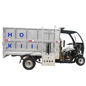300cc nhỏ ba bánh rác xe tải Xăng hàng hóa ba bánh rác vệ sinh ba bánh cho giao hàng - Product Image 1