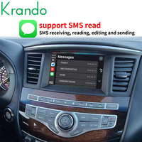 Krando Carplay Boîte d'interface pour Infiniti G25 G37 Q40 JX35 M37 M25 M35 M65 Q70 QX50 QX60 QX80 2008 - 2011 Module de caméra arrière