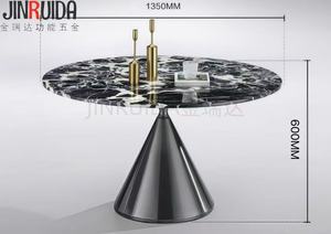 Jin rui <span class=keywords><strong>da</strong></span> nặng 600mm chiều cao hình nón bệ thép không gỉ bàn cơ sở, thương mại cấp 250kg Tải công suất - Product Image 5