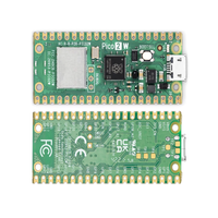 Raspberry Pi Pico 2W Board resmi laris RP2040 Dual-Core 264KB untuk komponen elektronik lengan