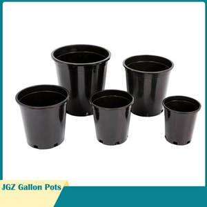 Usine Oem 1 2 35 7 10 12 15 <span class=keywords><strong>Gai</strong></span> Noir Gallon Commerce Pot De Fleur Pour L'ensemencement - Product Image 6