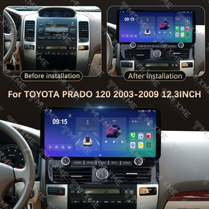 Système multimédia <span class=keywords><strong>Android</strong></span> avec écran tactile de 12,3 pouces pour <span class=keywords><strong>TOYOTA</strong></span> PRADO 2003-2009 avec 4G WIFI GPS DSP, autoradio - Product Image 2