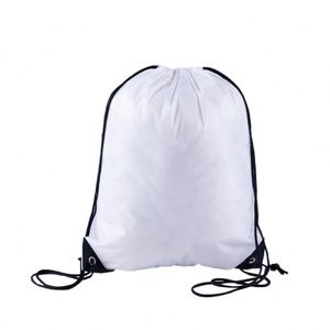 Fashionable Sports <b>Drawstring</b> <b>Backpack</b> with Polyester Lining Waterproof Cinch Sack Storage Bags for School Gym Travel - Product Image 4