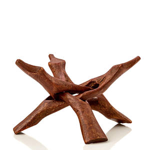 Support de présentation en bois pour boule de cristal, sphère de baseball, <span class=keywords><strong>Temari</strong></span>, coquille d'ormeau, avec trépied, support en bois Cobra - Product Image 1