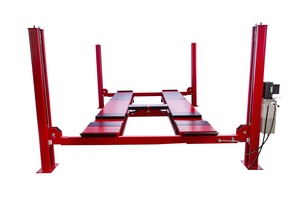 4 Ton 4-Post Hydraulic Car Lift Movable Secondary Rolling <strong>Jack</strong> Wheel Alignment 2.2M <strong>Auto</strong> Workshop Equipment - Product Image 6