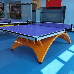 Mesa de Ping Pong con Tablero de 18 mm y Patas de 50x50 mm, para Interiores, Competición, Duradera, Estilo Moderno - Product Image 1