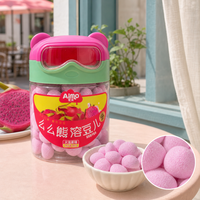 Aimo kant-en-klare knapperige zoete koekjes - smelten in de mond met fruitige smaak. 14 gram doosverpakking.