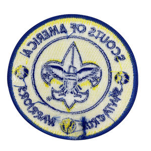 Kanca döngü destek dimi kumaş demir-on tarzı ile özel Logo 3D işlemeli PVC yama giyim için Polyester yapılmış - Product Image 5