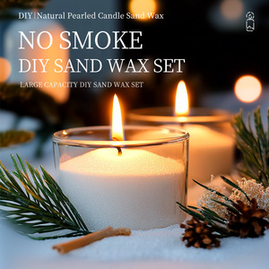 Grote capaciteit poederzand kaarswas parelwas op maat gemaakte <span class=keywords><strong>bulk</strong></span> kaarszandwas - Product Image 4