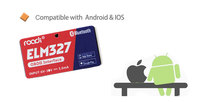 Compatible con todas las aplicaciones mini OBD bluetooths 4,0 ELM327 Escáner obd2 Herramienta de diagnóstico Bluetooth OBD ITrouble Code Herramienta de diagnóstico