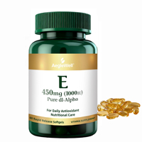 Aeglewell Vitamine E en gélules molles 1000 UI – Complément alimentaire pour la santé antioxydante des adultes