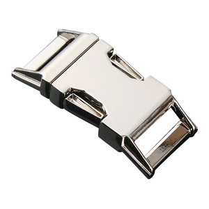 Hebilla de Liberación Lateral de Aleación Plateada, Accesorios Duraderos para Bolsas, Resistentes al Desgaste y con Capacidad de Carga, para Bolsas Q190-20 - Product Image 4