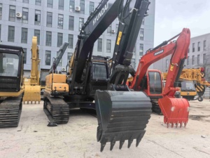 Excavatrice Hyundai 220 d'occasion haute performance, fiable, de seconde main, modèle R220, pour travaux de construction - Product Image 2