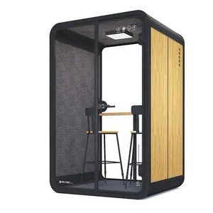 Telephone Booth Mute 35db Phone Pod Acoustic Office Building Private Meeting Pavilion Mall Movable Silence Booth Commercial