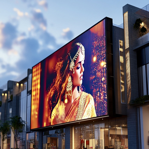 Pantalla LED Grande para Exteriores P8 HD, Alto Brillo, Fijación en Sitio, Comercial, Pantalla LED P3 P4 P5 P6 TD HD de Gran Tamaño - Product Image 1