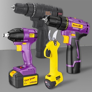 Taladro <span class=keywords><strong>de</strong></span> Impacto con Motor sin Escobillas <span class=keywords><strong>de</strong></span> Gran Torque y Batería <span class=keywords><strong>de</strong></span> Litio <span class=keywords><strong>de</strong></span> 1800W, Mandril <span class=keywords><strong>de</strong></span> 10mm, Batería <span class=keywords><strong>de</strong></span> 2000mAh, Velocidad Variable, Herramientas OEM - Product Image 1